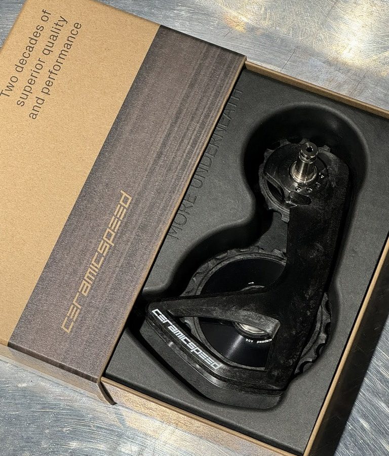 ロードバイクカスタマイズ「CERAMICSPEED　ビックプーリー」